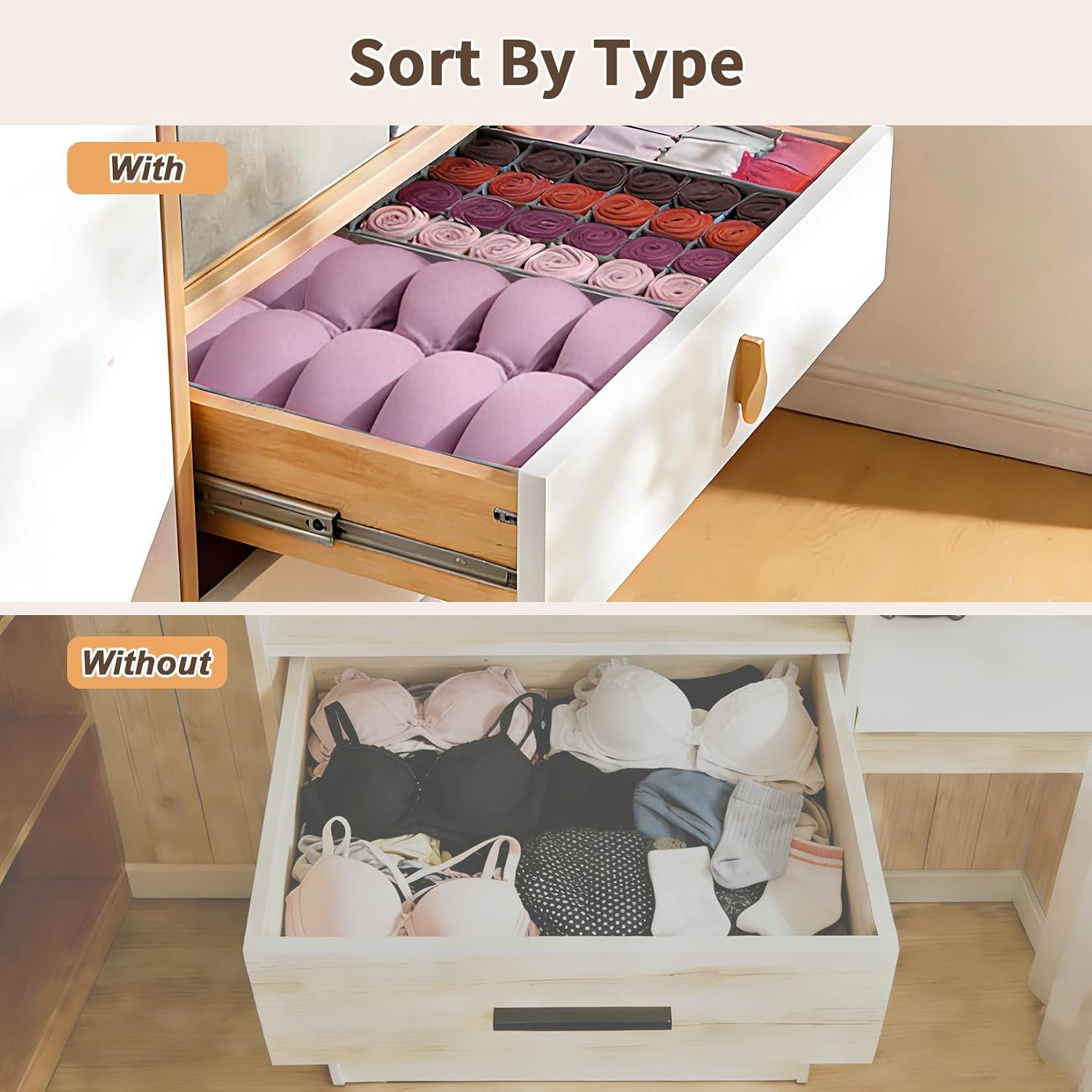 Garvee Home 省スペース12個セット 下着引き出し - Baby Nursery Uniform のレビューと価格