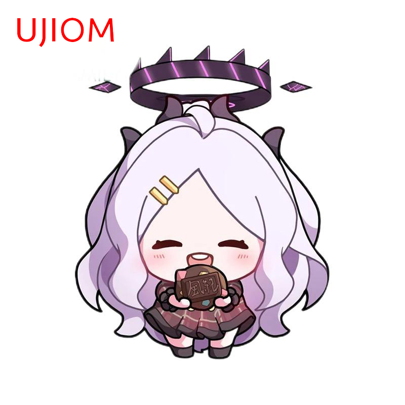 UJIOM かわいいミニブルーアーカイブキャラクターウォール - Baby Nursery Vinyl Wall Stickers のレビューと価格