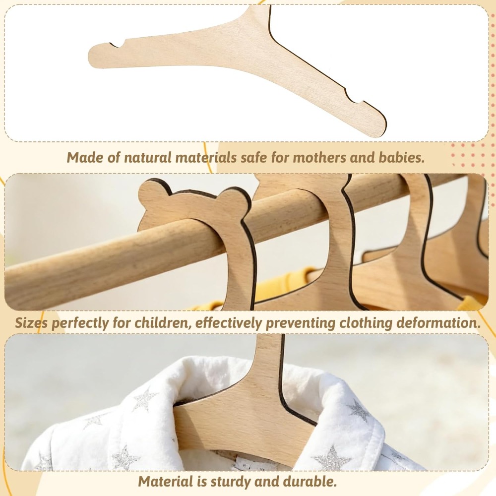 10/20 個ベビークリエイティブハンガーラックベビー木製洋 - Baby Nursery Uniform のレビューと価格