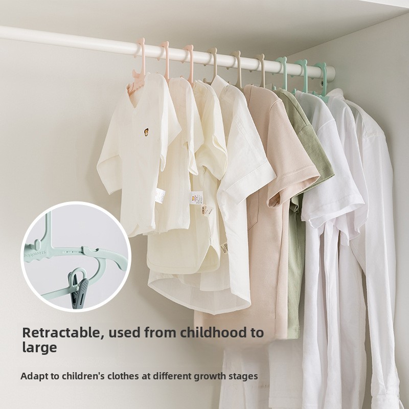 10 個ベビー服ハンガー調節可能なベビーキッズハンガー積み重 - Baby Nursery Uniform のレビューと価格