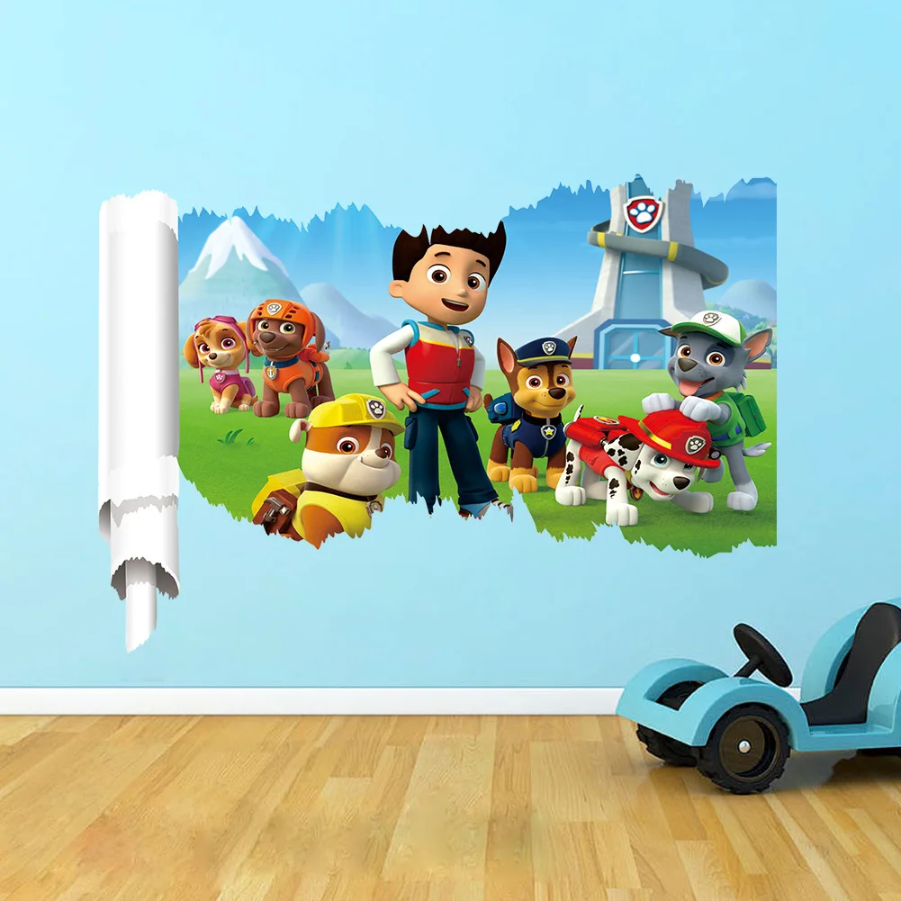 ホットなパウ・パトロール ウォールステッカー 2枚/3枚セッ - Baby Nursery Wall Decals のレビューと価格