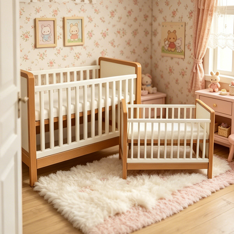ミニプラスチックベビーベッド、ドールハウス保育園家具アクセサ - Baby Nursery Layout のレビューと価格