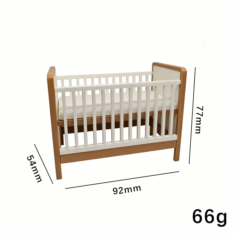 ミニプラスチックベビーベッド、ドールハウス保育園家具アクセサ - Baby Nursery Layout のレビューと価格