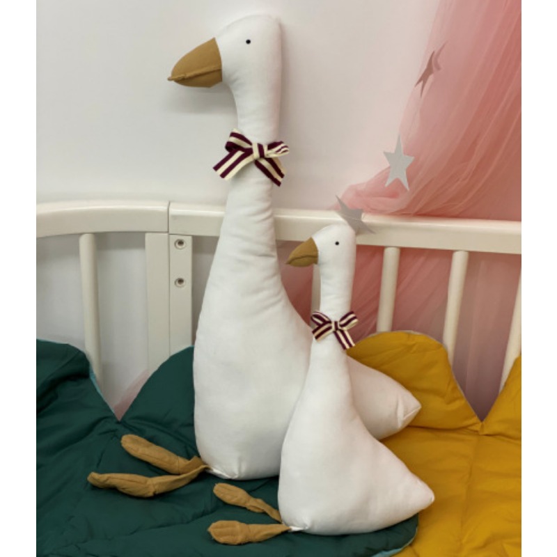 35/55cm INSスタイルの布製ガチョウぬいぐるみ、柔ら - Baby Nursery Layout のレビューと価格